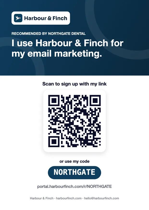 Flyer, drawn from the logo and colour